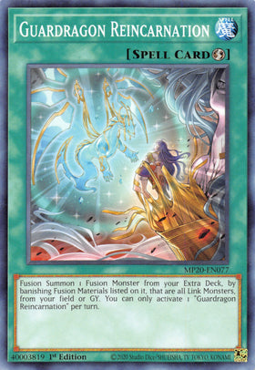 Guardragon Reincarnation [MP20-EN077] Common