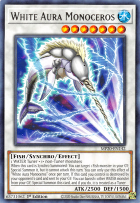 White Aura Monoceros [MP20-EN142] Rare