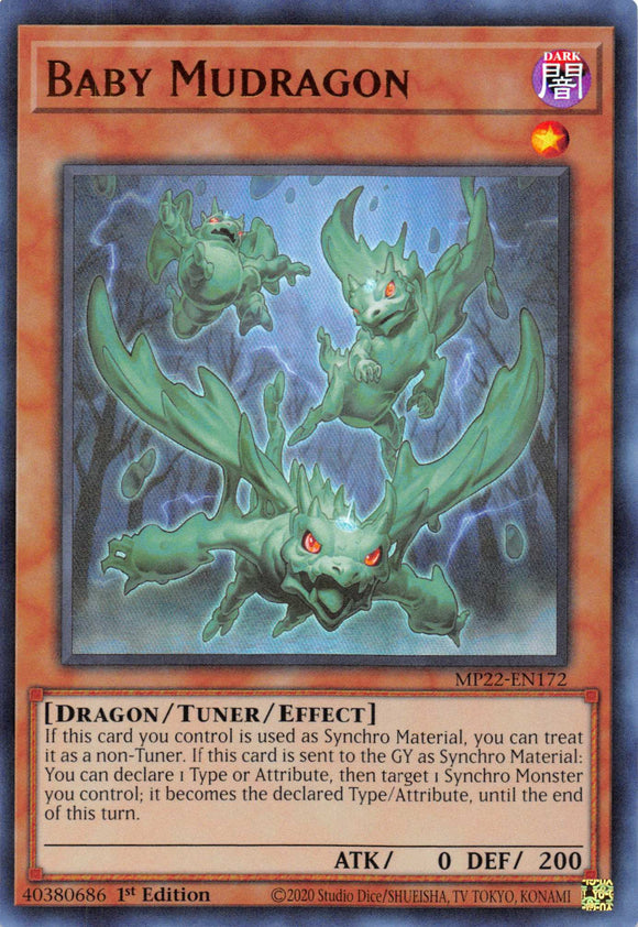 Baby Mudragon [MP22-EN172] Ultra Rare