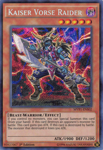 Kaiser Vorse Raider [MVP1-ENS02] Secret Rare