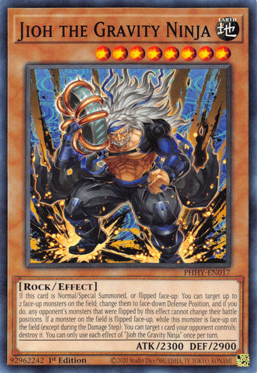 Jioh the Gravity Ninja [PHHY-EN017] Common