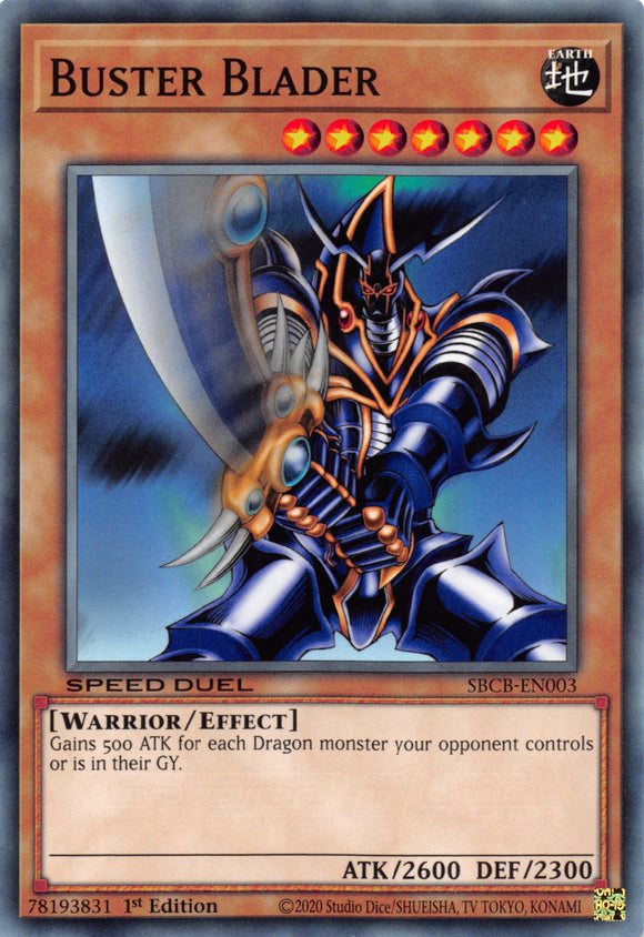 Buster Blader [SBCB-EN003] Common - Duel Kingdom