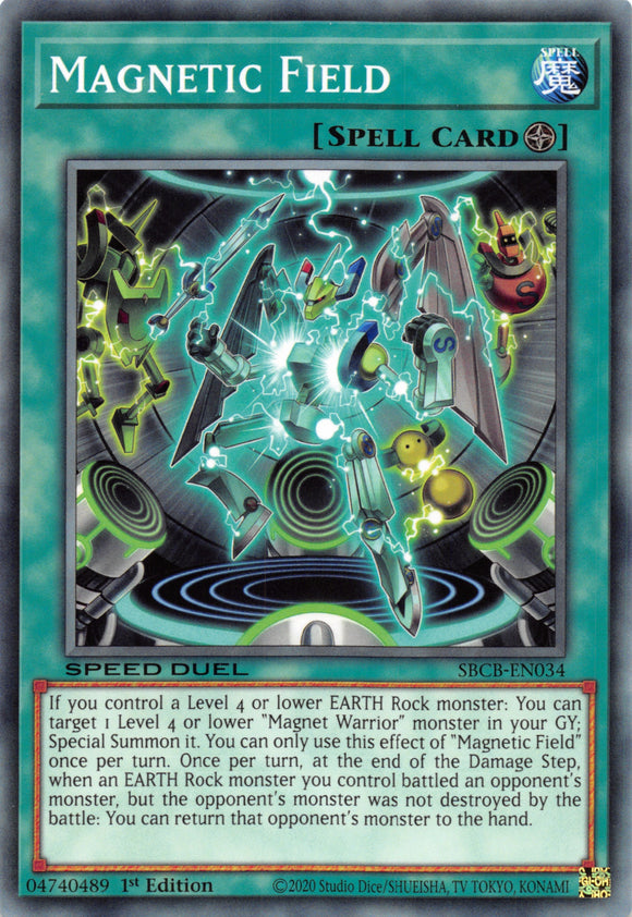 Magnetic Field [SBCB-EN034] Common - Duel Kingdom