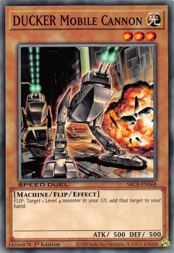 DUCKER Mobile Cannon [SBCB-EN068] Common - Duel Kingdom