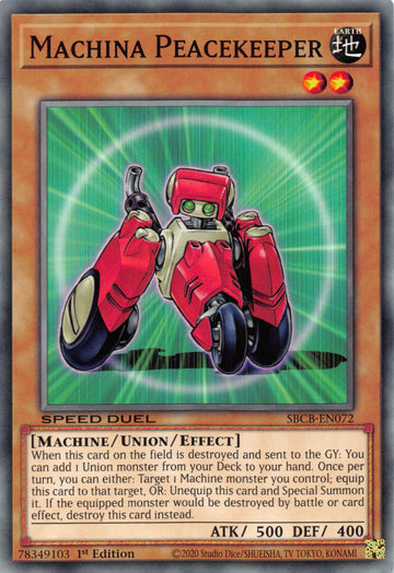 Machina Peacekeeper [SBCB-EN072] Common - Duel Kingdom