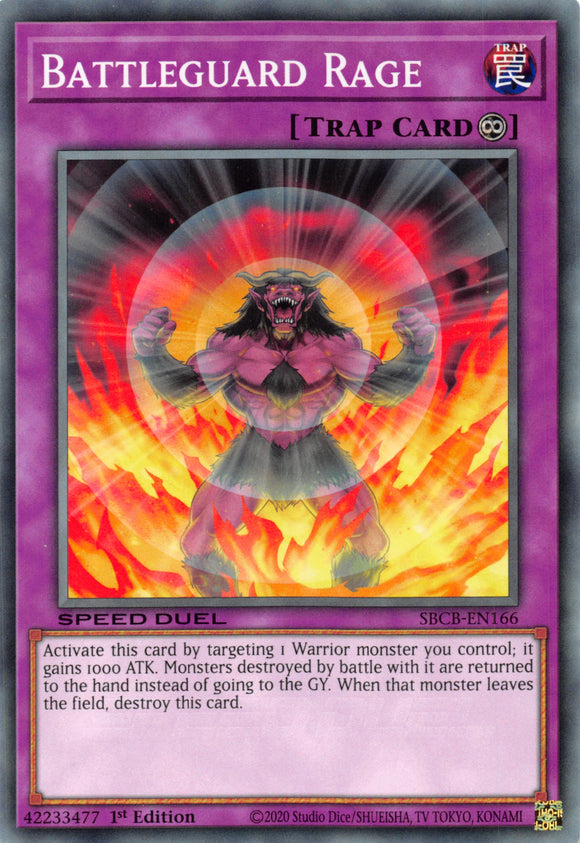 Battleguard Rage [SBCB-EN166] Common - Duel Kingdom