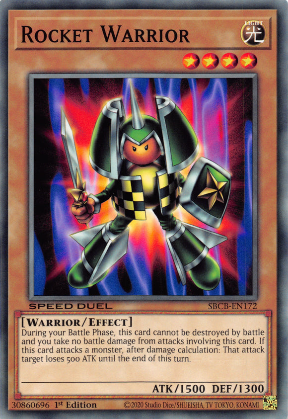 Rocket Warrior [SBCB-EN172] Common - Duel Kingdom