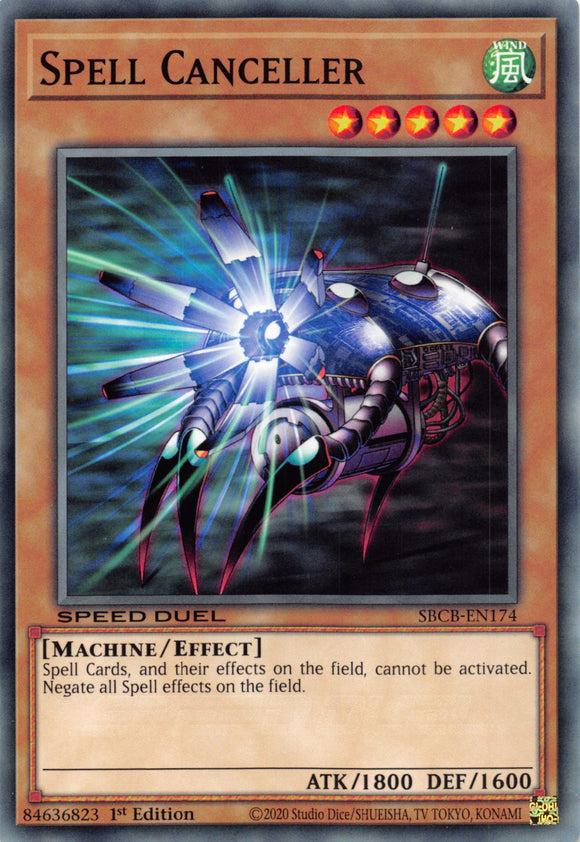 Spell Canceller [SBCB-EN174] Common - Duel Kingdom