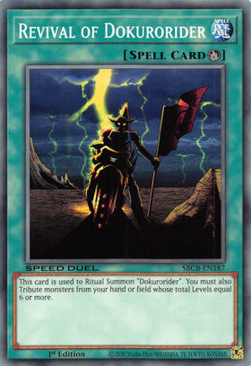 Revival of Dokurorider [SBCB-EN187] Common - Duel Kingdom