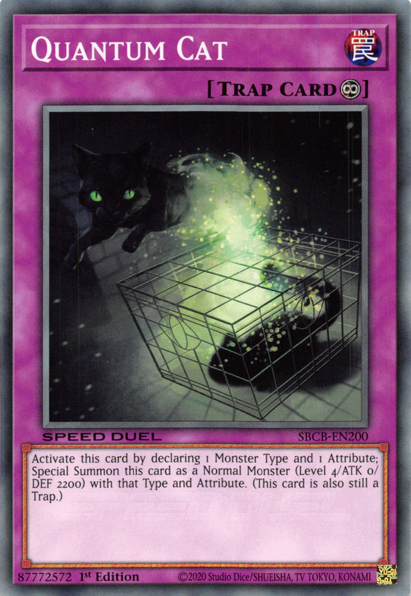 Quantum Cat [SBCB-EN200] Common - Duel Kingdom