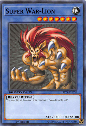 Super War-Lion [SBTK-EN030] Common - Duel Kingdom