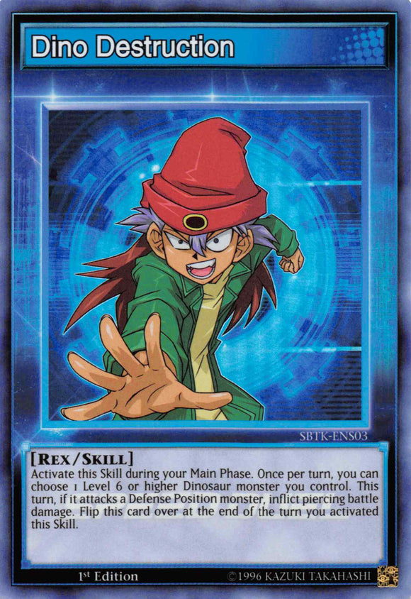 Dino Destruction [SBTK-ENS03] Super Rare - Duel Kingdom