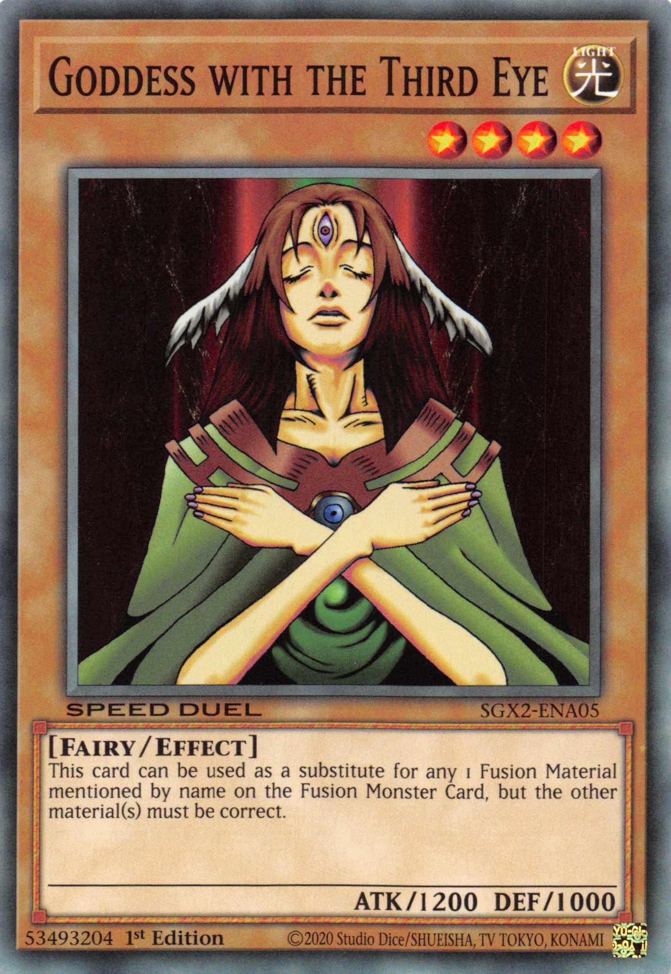 Goddess with the Third Eye [SGX2-ENA05] Common