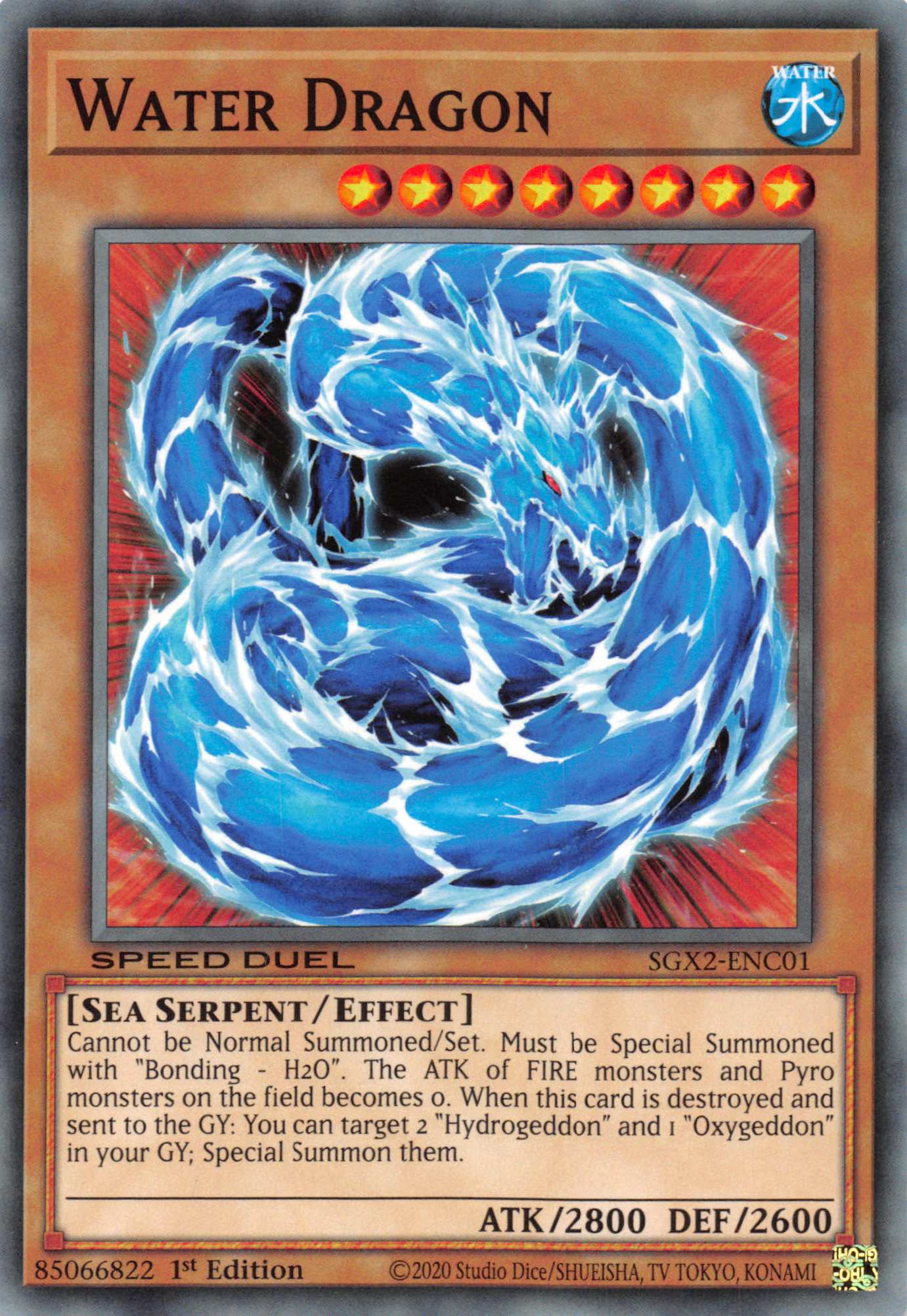 Water Dragon [SGX2-ENC01] Common