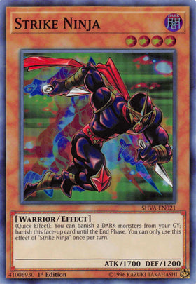 Strike Ninja [SHVA-EN021] Super Rare