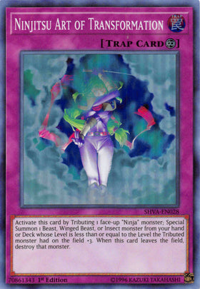 Ninjitsu Art of Transformation [SHVA-EN028] Super Rare