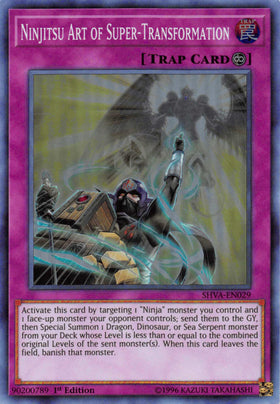 Ninjitsu Art of Super-Transformation [SHVA-EN029] Super Rare