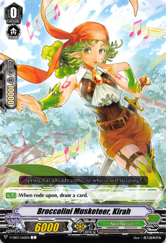 Broccolini Musketeer, Kirah - Duel Kingdom