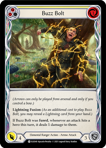 Buzz Bolt (Yellow) [ELE048] 1st Edition Normal - Duel Kingdom