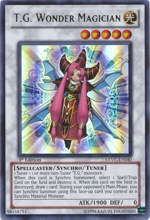 T.G. Wonder Magician [EXVC-EN040] Ultra Rare - Duel Kingdom