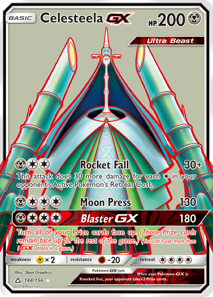 Celesteela GX (144/156) [Sun & Moon: Ultra Prism] - Duel Kingdom