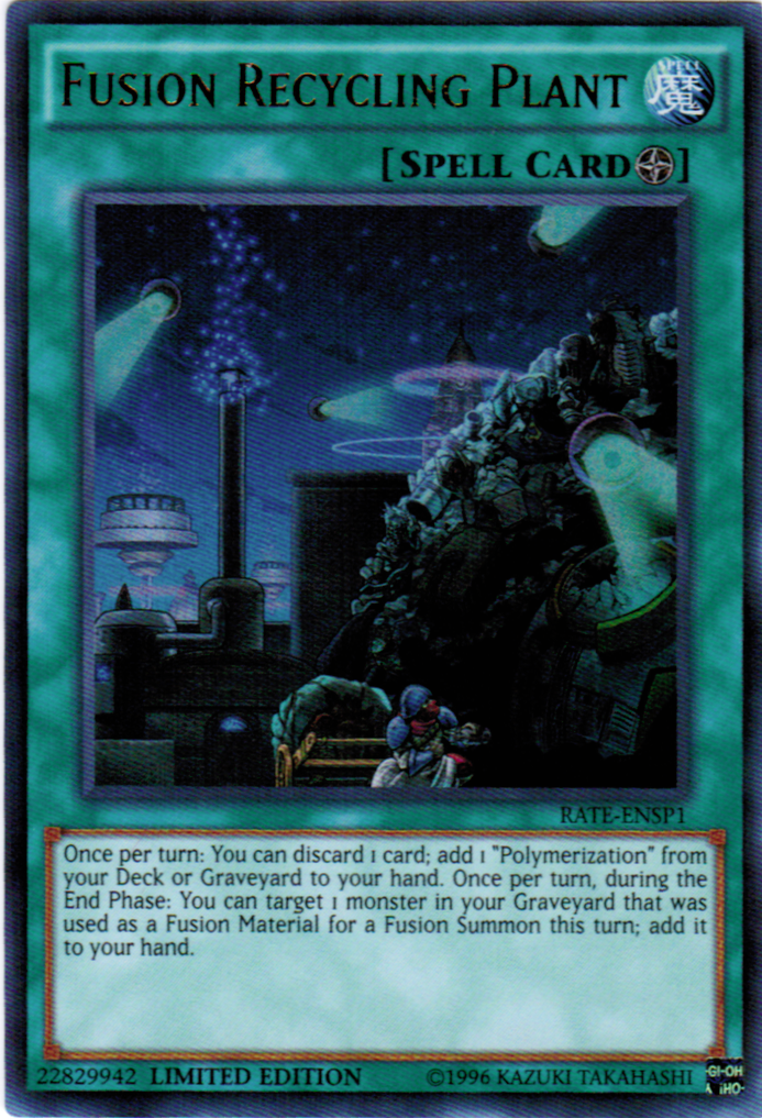 Fusion Recycling Plant (RATE-ENSP1) [RATE-ENSP1] Ultra Rare - Duel Kingdom