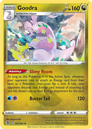 Goodra (197/264) [Sword & Shield: Fusion Strike] - Duel Kingdom