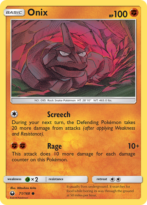 Onix (71/168) [Sun & Moon: Celestial Storm] - Duel Kingdom