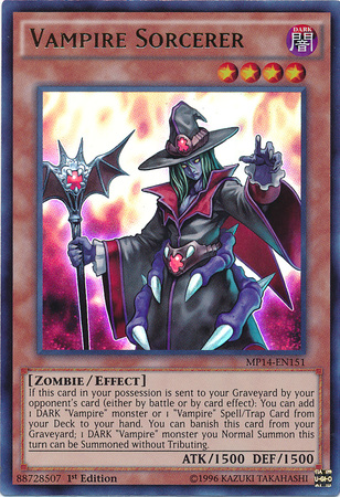 Vampire Sorcerer [MP14-EN151] Ultra Rare - Duel Kingdom