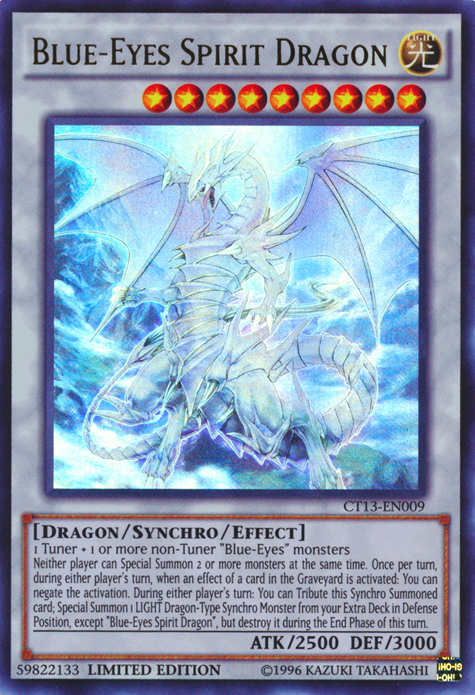 Blue-Eyes Spirit Dragon [CT13-EN009] Ultra Rare - Duel Kingdom