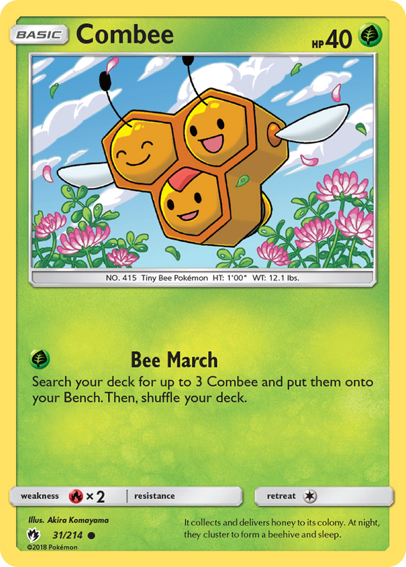 Combee (31/214) [Sun & Moon: Lost Thunder] - Duel Kingdom