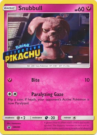 Snubbull Detective (Pikachu Stamped) (SM200) [Sun & Moon: Black Star Promos] - Duel Kingdom