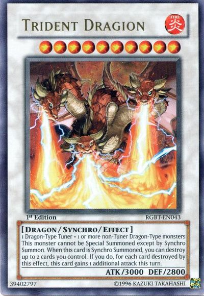 Trident Dragion [RGBT-EN043] Ultra Rare - Duel Kingdom