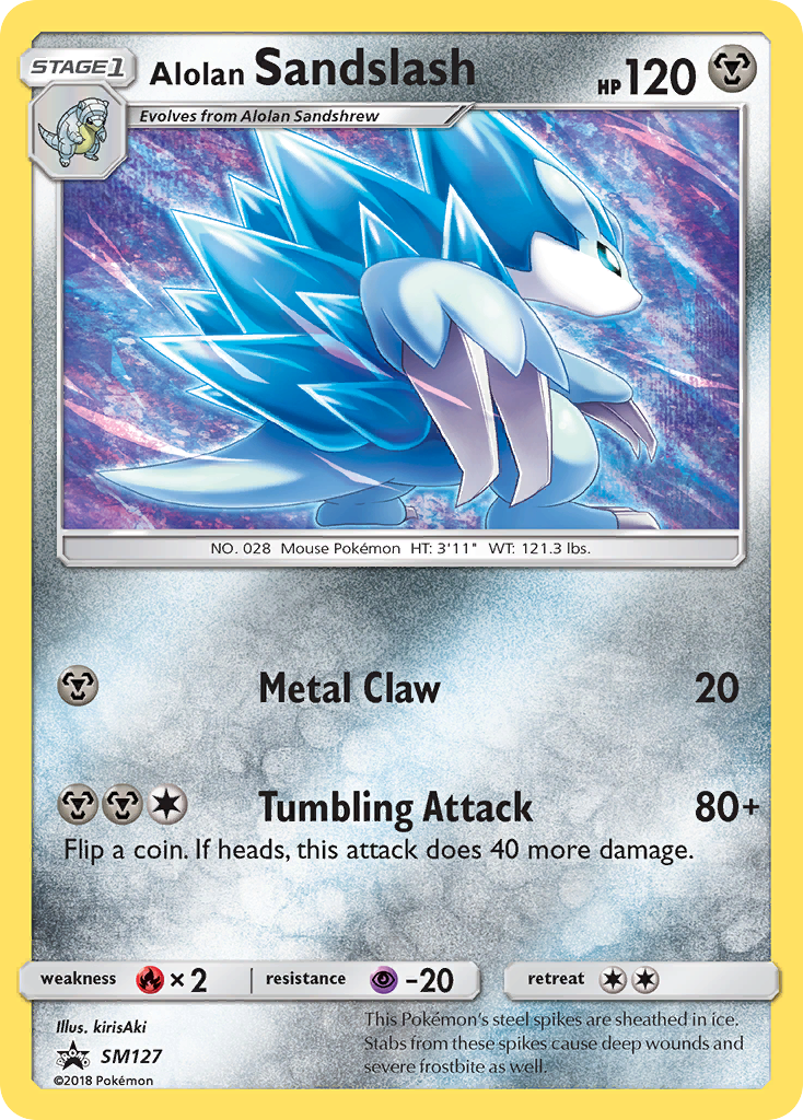 Alolan Sandslash (SM127) [Sun & Moon: Black Star Promos] - Duel Kingdom