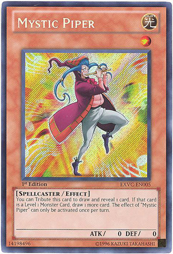 Mystic Piper [EXVC-EN005] Secret Rare - Duel Kingdom