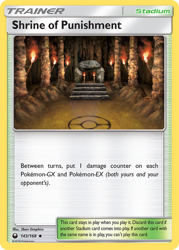 Shrine of Punishment (143/168) [Sun & Moon: Celestial Storm] - Duel Kingdom
