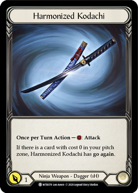 Harmonized Kodachi // Quicken [U-WTR078 // U-WTR225] Unlimited Normal - Duel Kingdom