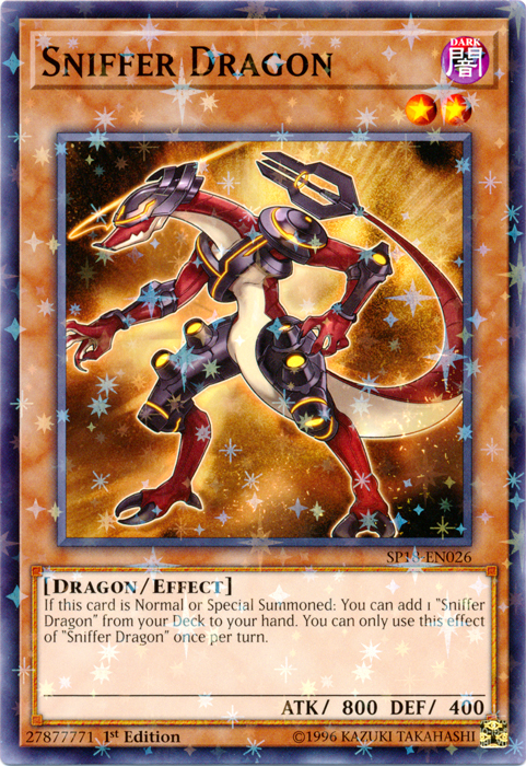 Sniffer Dragon [SP18-EN026] Starfoil Rare - Duel Kingdom