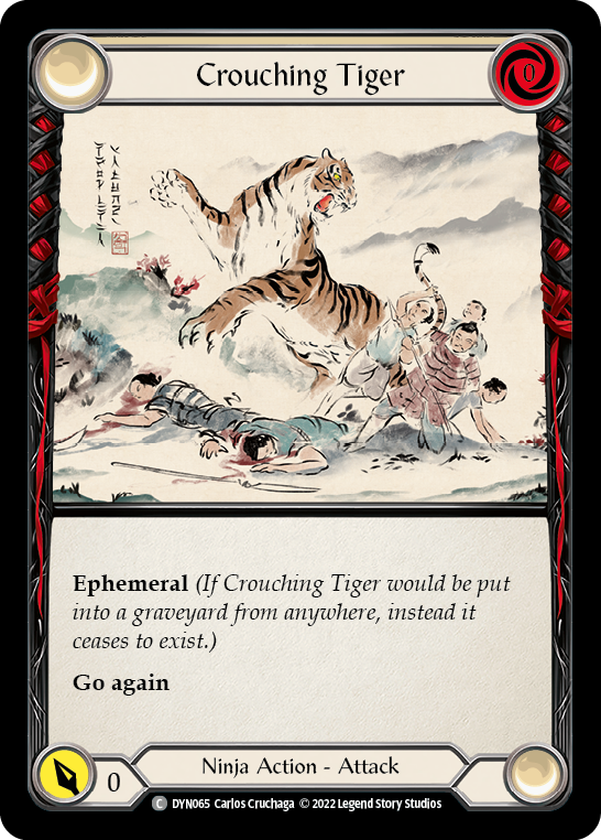 Crouching Tiger [DYN065] [Dynasty] Rainbow Foil