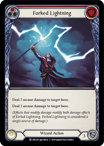 Forked Lightning [ARC120] Unlimited Normal - Duel Kingdom