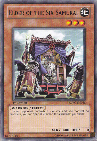 Elder of the Six Samurai [EXVC-EN028] Common - Duel Kingdom