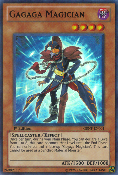 Gagaga Magician [GENF-EN001] Super Rare - Duel Kingdom