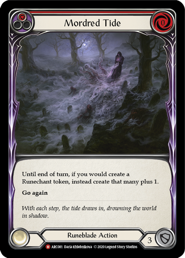 Mordred Tide [ARC081] Unlimited Rainbow Foil - Duel Kingdom