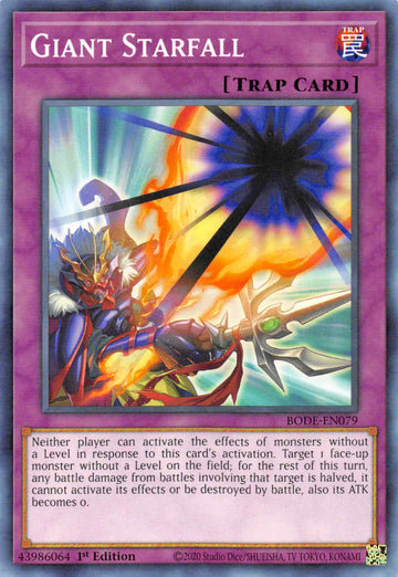 Giant Starfall [BODE-EN079] Common - Duel Kingdom