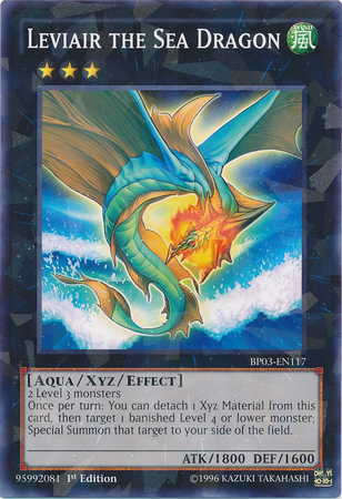 Leviair the Sea Dragon [BP03-EN117] Shatterfoil Rare - Duel Kingdom