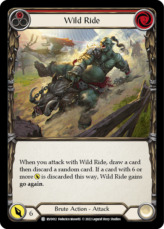 Wild Ride [RVD012] (Classic Battles: Rhinar vs Dorinthea)