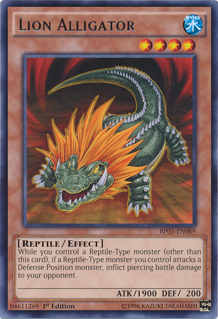Lion Alligator [BP03-EN089] Rare - Duel Kingdom
