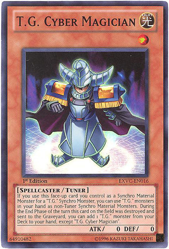 T.G. Cyber Magician [EXVC-EN016] Super Rare - Duel Kingdom