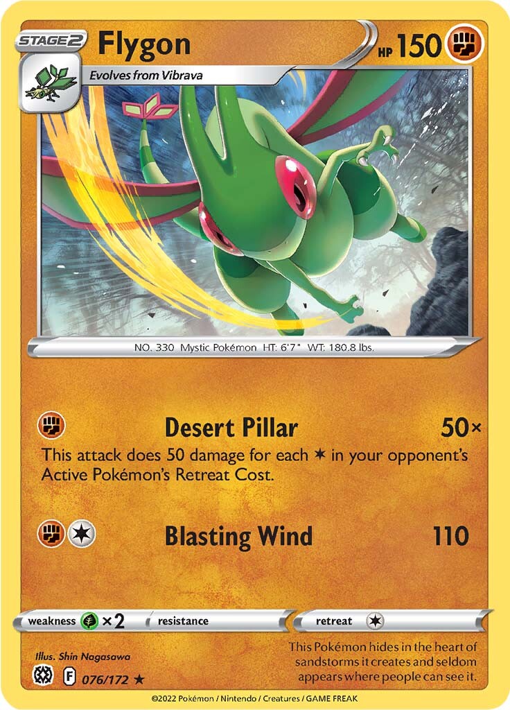 Flygon (076/172) [Sword & Shield: Brilliant Stars] - Duel Kingdom