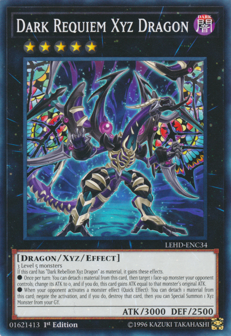 Dark Requiem Xyz Dragon [LEHD-ENC34] Common - Duel Kingdom